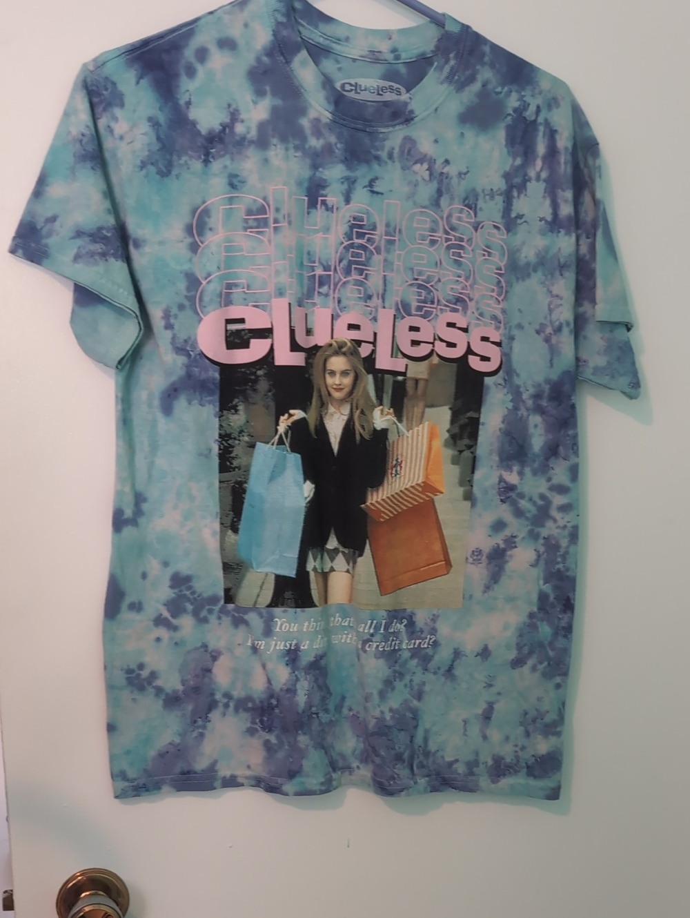 Clueless Tie-Dye Graphic Tee (Unisex Sizing)